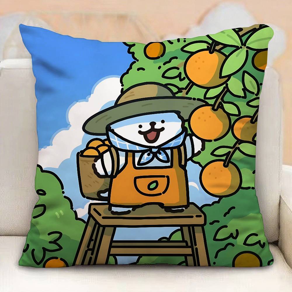 M-MalteseS Cute Pillow Case Pillowcases Home Decor Living Room Decor Cushion Covers