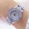 AUP1 Damenuhren Diamant Gold Uhr Damen Armbanduhren Luxusmarke Strass Damen Armbanduhren Weiblich Relogio Feminino