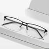 Mens Multifocal Eyeglasses Fashion Metal Frame Reading Glasses For Presbyopia Near Far Sight Business Eyewear To +4 0