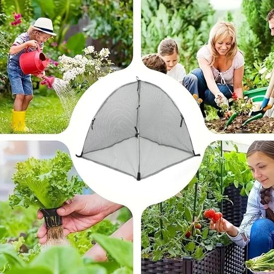 Kryt rostlinného stanu Pest Barrier s kolíkem Venkovní zahrada Ovoce Zelenina Rostlina Stínící síťovina Síťovaný kryt Ochranný kryt proti ptákům a zvířatům