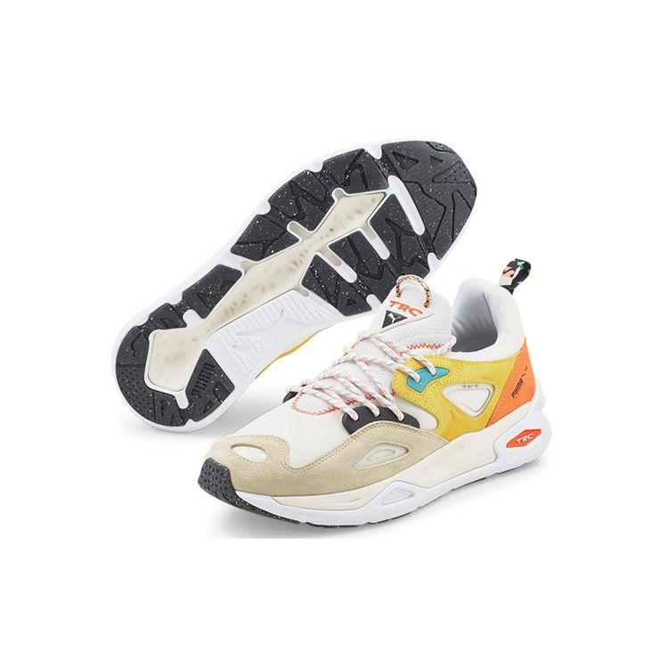 Puma Unisex TRC Blaze HC Hill Camp Casual Sneakers Pristine Putty Bamboo 384962-01