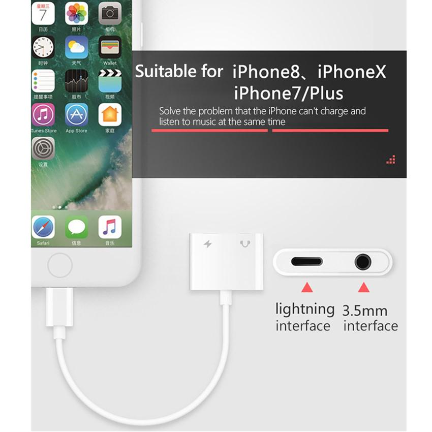 Adattatore Jack 3.5mm Per IPhone - 2 Pezzi, Bianco, Compatibile Con 14/13/12/11/X/8/7 E Più, Per Cuffie E Audio