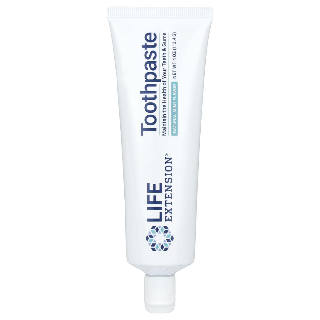 Toothpaste, Natural Mint Flavor, 113.4G(4Oz)