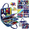 Montessori Kids Travel Toy Felt Activity Quiet Books Busy Board Activity Educational Sensory Learning Book