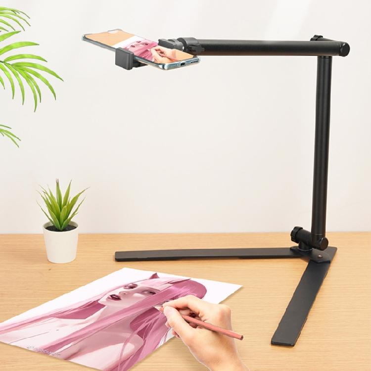 Professional Table Mount Stand for Overhead Filming with Easy Maneuverability and Quick