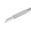 Double Ended Cuticle Pusher Trimmer Stainless Steel Cuticle Remover Cutter Manicure Tool for Fingernail Toenail