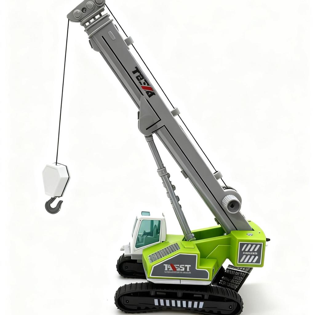 Alloy ABS Drop-Resistant Toy Forklift Construction Set for Boys Ages 3-6