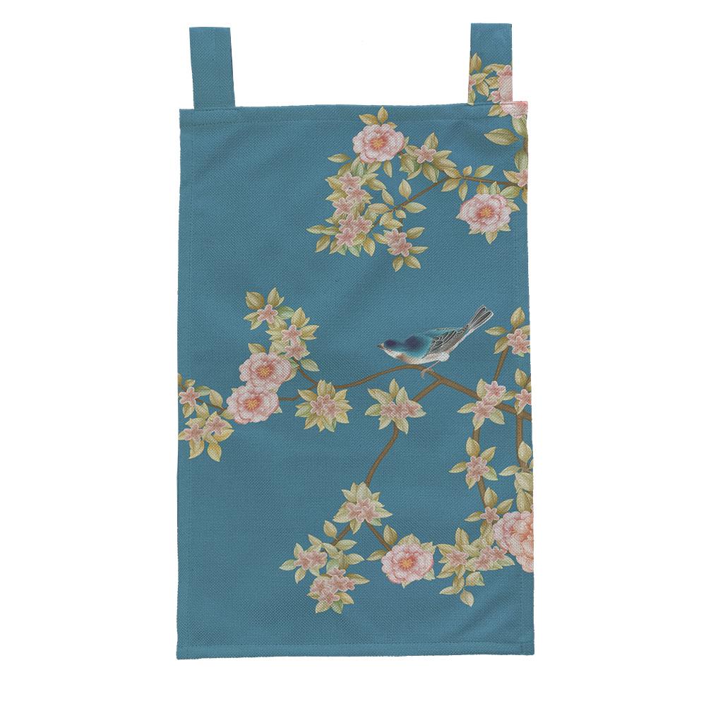 

Chinese Homestay Door Curtain Restaurant Signboard Teahouse Partition Short Curtain Kitchen Hanging Curtain Noren Sushi Decor 30cmx45cm&Rod Pocket