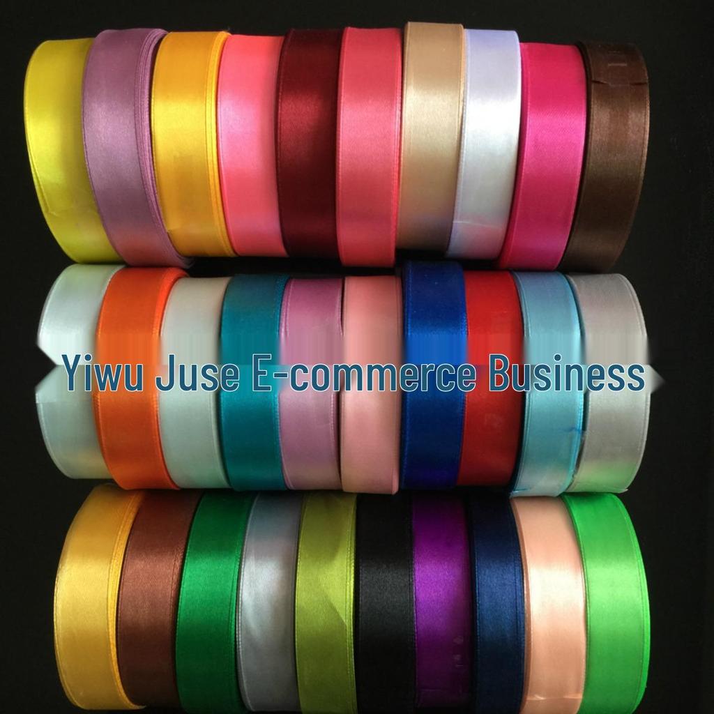 In Stock: 5cm Satin Ribbon - 50mm for Gift Packaging, Weddings, Chair Bows, and Handmade Crafts