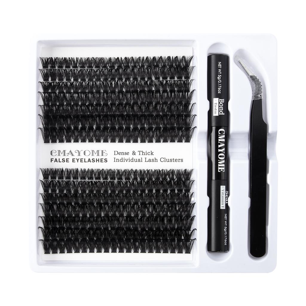 280 Tufts Of D-Song Single Tufts Of False Eyelashes 10-16Mmdiy Segmented Grafting To Extend Natural Dense Hair