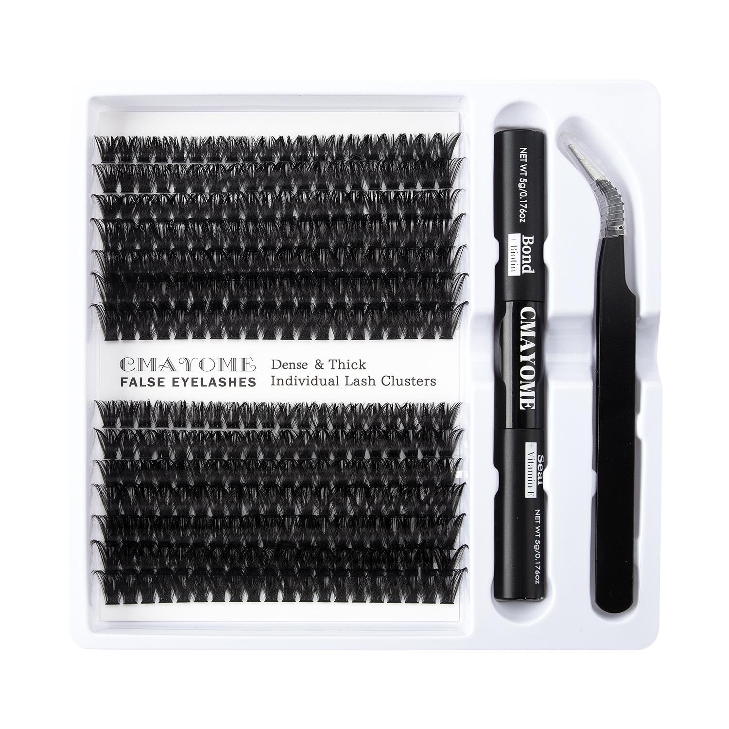 

280 Tufts Of D-Song Single Tufts Of False Eyelashes 10-16Mmdiy Segmented Grafting To Extend Natural Dense Hair
