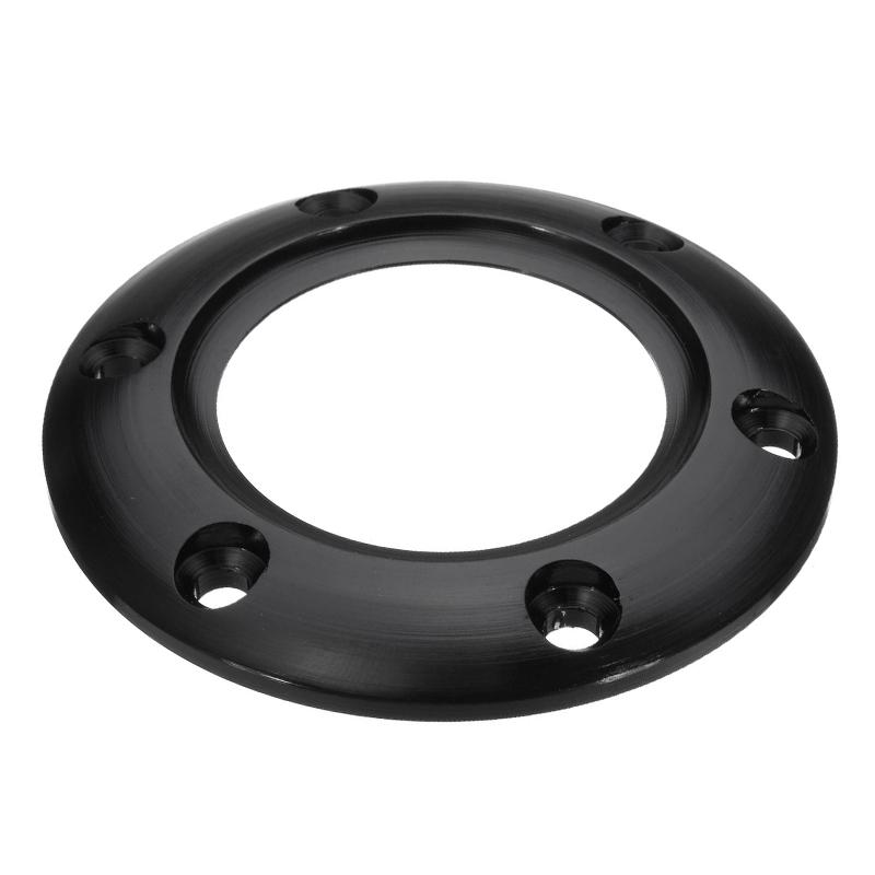 

6 отверстий для стайлинга автомобилей, крепежное кольцо рулевого колеса, переходное кольцо, детали интерьера, черный, подходит для чёрный