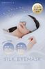 COCOSILK Eye Light Restful Adjustable Silk Eye Sleep Eye Strain Cocosilk Mask, 100% Silk, 99.9% Blocking, Sleep, Breathable, Lightweight, Unisex,