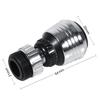 360 Degree Rotate Faucet Nozzle Filter Kitchen Sprayer  Water Saving Taps Applications