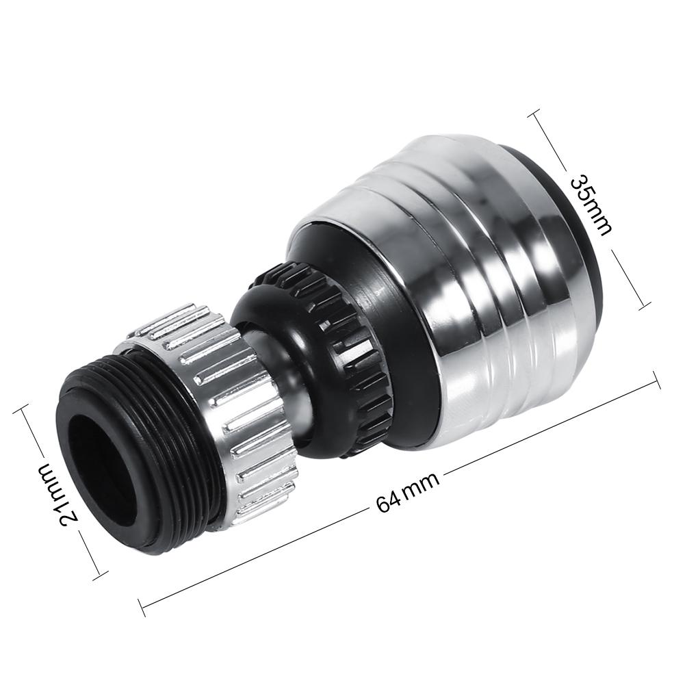 360 Degree Rotate Faucet Nozzle Filter Kitchen Sprayer  Water Saving Taps Applications