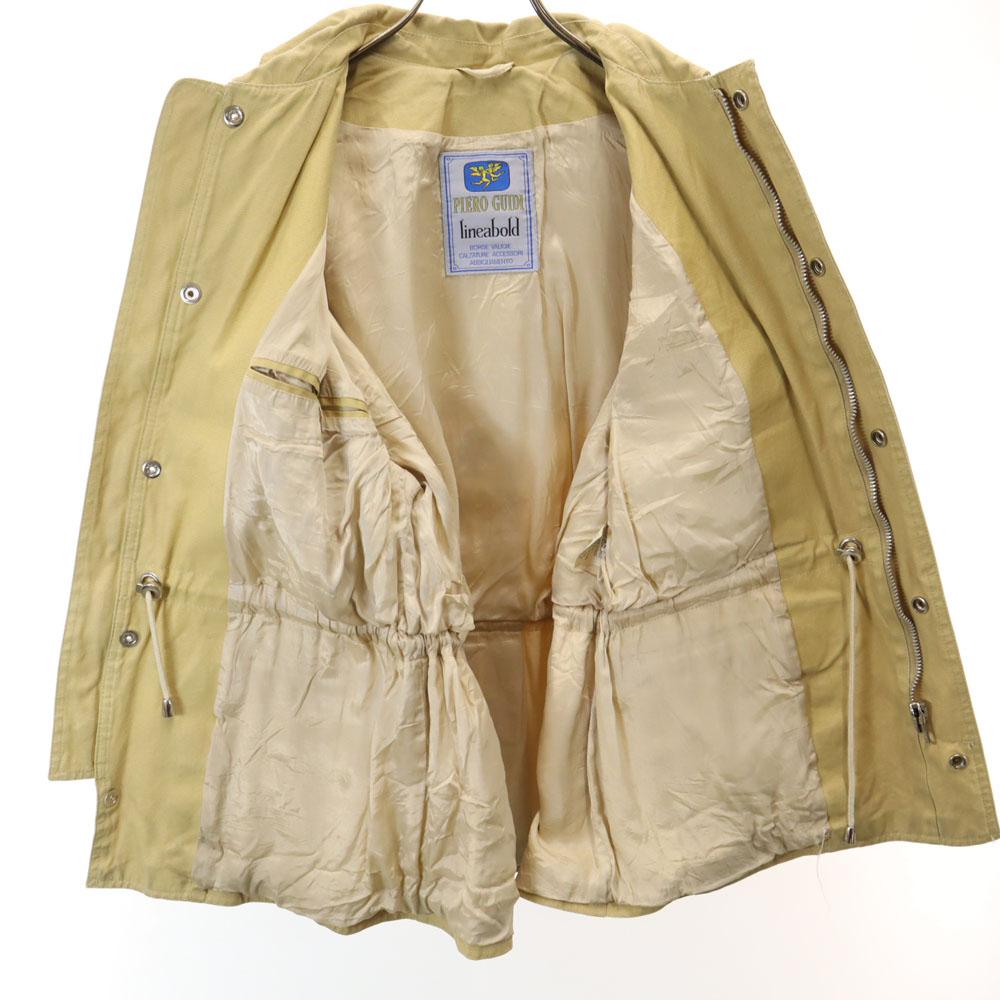 PIERO GUIDI Made In Italy Cotton Jacket XS Beige Blouson Men's Used