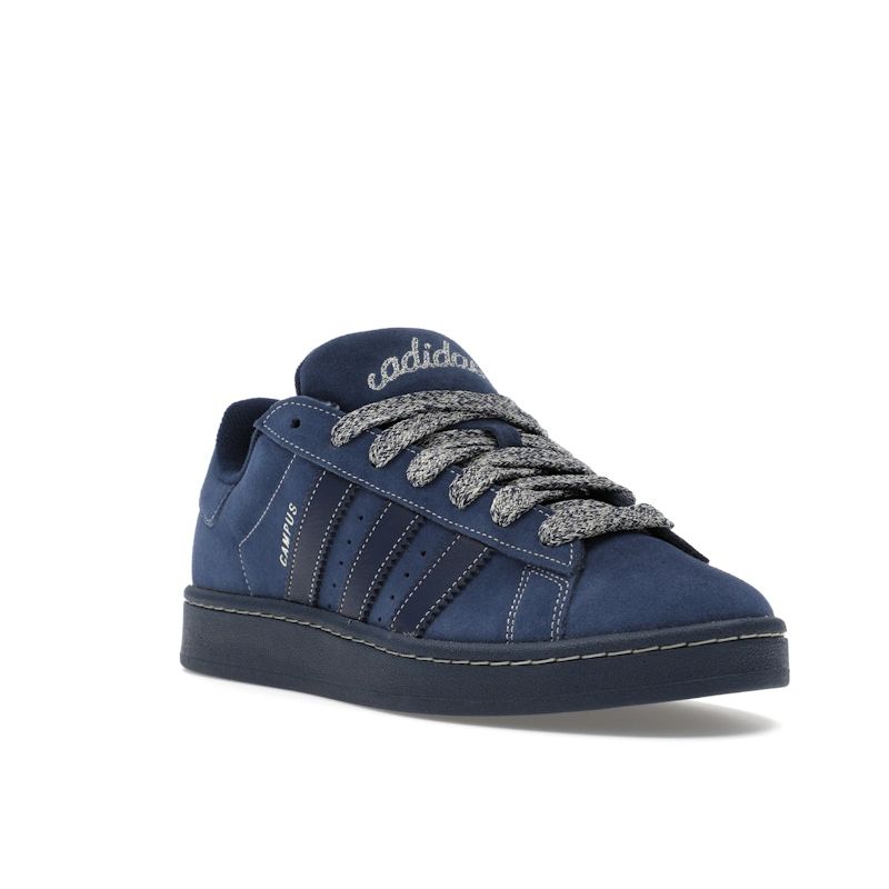 adidas Campus 00s Night Indigo Footlocker Exclusive Men Sneakers Blue Bold-Gold Warm-Vanilla JS3542