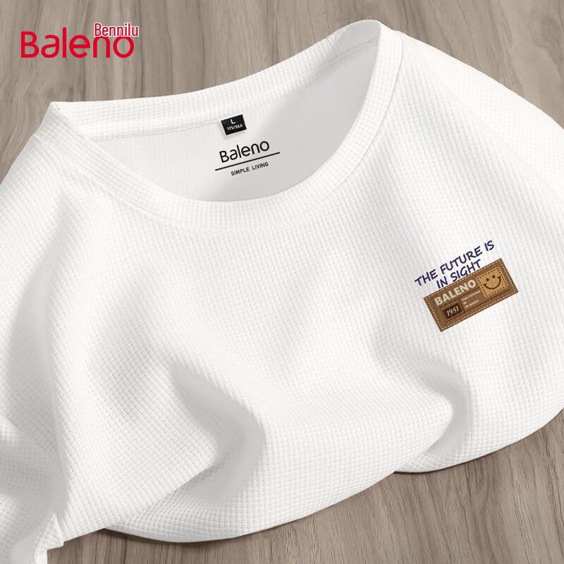 Baleno Men's Waffle Knit Short Sleeve T-Shirt