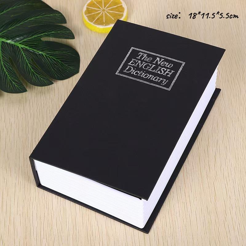 1pcs Simulated Book Safe Creative Gift Password Piggy Bank Dictionary Piggy Bank Secret Anti-theft Storage Box