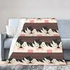 Bungo Stray Dogs Rampo Blankets Fleece Spring Autumn Multifunction Soft Throw Blankets for Sofa Outdoor Bedspread
