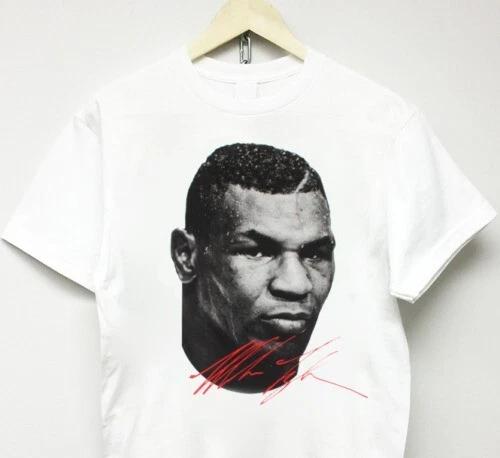 

MIKE TYSON Boxing Fans Unisex White T-SHIRT QR3445 L