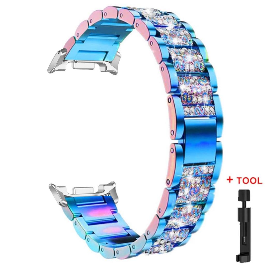 Women’s Diamond Band For Samsung Galaxy Watch 8 40mm 44mm 8 Classic 46mm Watch Strap for Galaxy Watch 7 Ultra 47mm/Ultra 2026