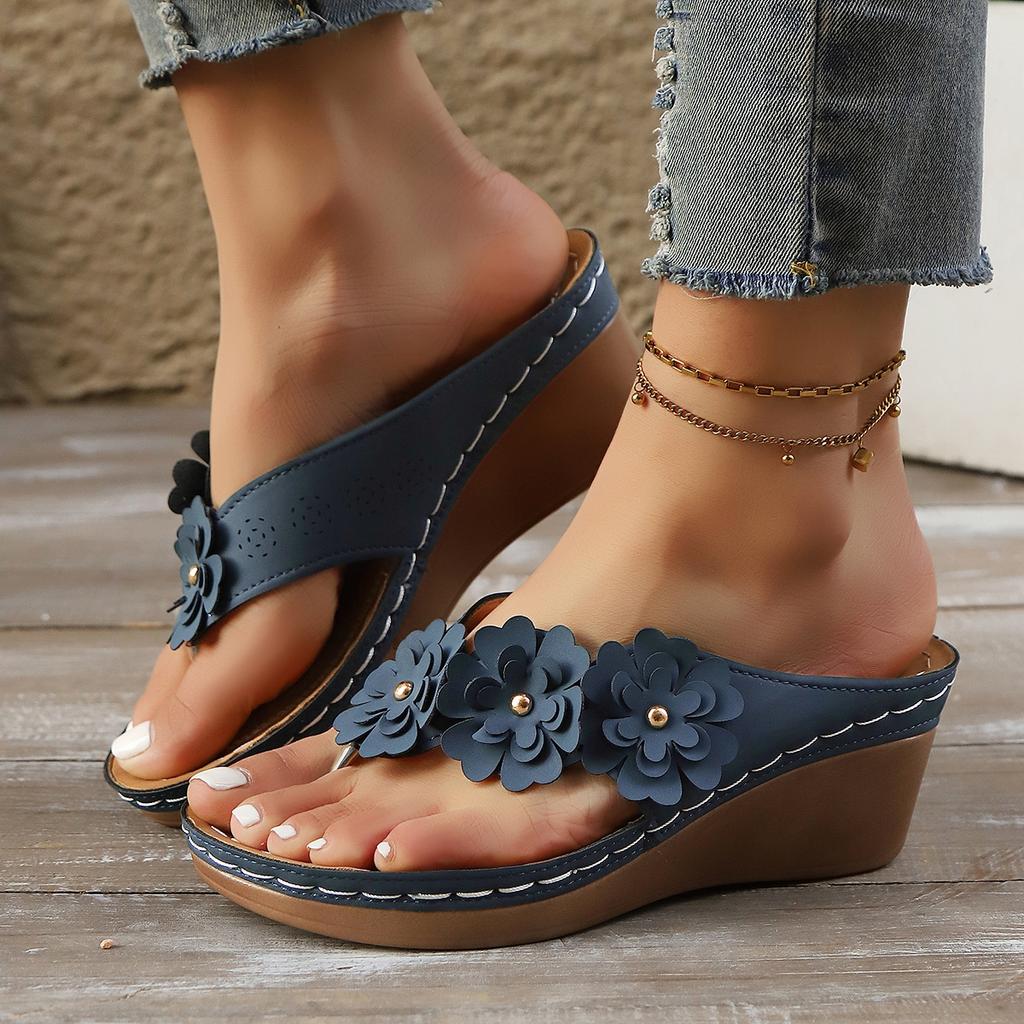 Woman Shoes Sandals Summer Soft Ladies Shoes Slides Women's Sandals Wedge Women's Shoes Outdoor Slipper Footwear Female