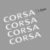 4PCS Auto Window Wiper Decor Stickers Car Vinyl Decal For Opel OPC Astra J H G K ignia Corsa D B E Mokka Vectra B Accessories