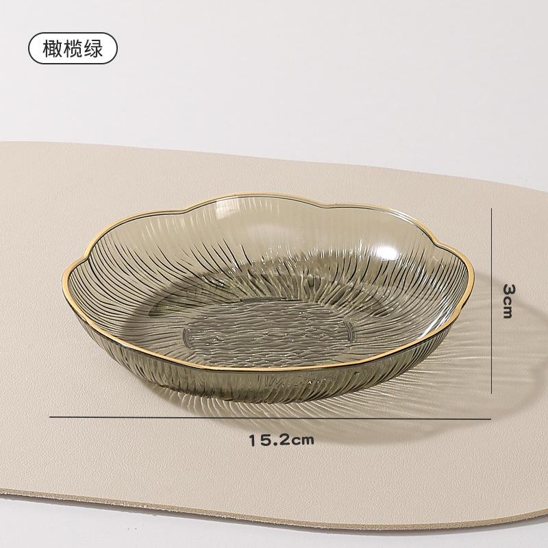 

3 шт. фруктовые тарелки в форме цветка для закусок кухонная пластиковая фруктовая чаша многофункциональный поднос для домашней вечеринки поднос для закусок контейнер для конфет десерт 3Pcs