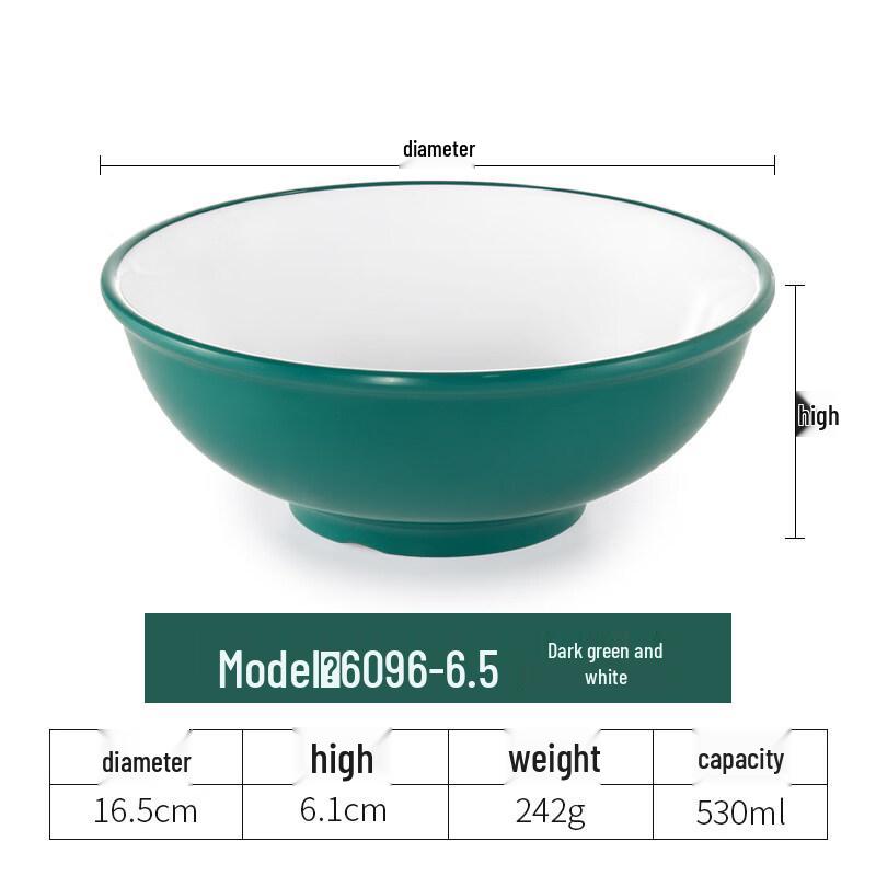 Yi Pan Nordic Style Melamine Deep Bowl Set