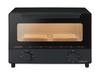 [Amazon.co.jp Exclusive] Kozumi Toaster Oven, 2-Slice Capacity, 1350W, Carbon Heater, Stepless Temperature Control, Easy Cleaning, Black, KOS-1302/K