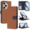 For Honor 400 Pro 5G (Global) Leather Case Detachable Wallet Magnetic Phone Cover with Hand Strap