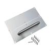 Door Handle Pull Push Plates Stainless Steel Handles Wear Resistant Convenient Barn