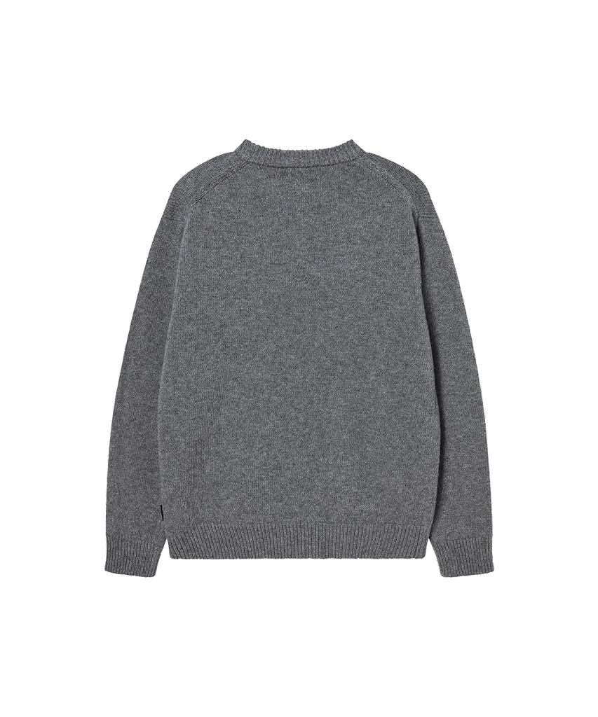 Gola Essential Crew Neck Knit [Melange Gray]