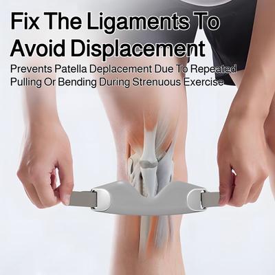 Adjustable Silicone Knee Pads for Sports NonSlip Decompression Patella Strap