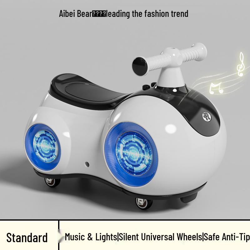 Celebritami schválené chodítko a balanční kolo pro miminka: Tiché, protipádové twist auto pro děti ve věku 1-3 roky