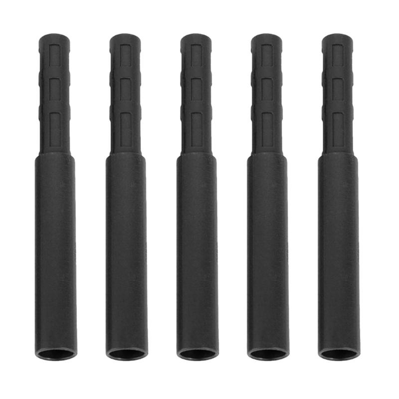 5 Stück Golfschaftverlängerungen, Golfschachtverlängerungsstangen Universelle leichte Verlängerung für Eisen, Holz, Putter