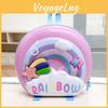Kids Cartoon Donut Shell Backpack With Cartoon Rainbow Design For School Kids