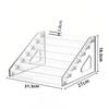 Transparent Ladder Small Ornament Shelf Bar Figure Live Broadcast Display Multi-Functional Storage Rack Acrylic Display Rack