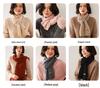 Women's 100% Pure Cashmere Scarf - New Autumn/Winter Style, High-Grade Solid Color, Warm and Stylish.