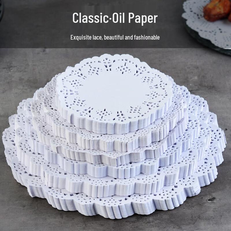 OIMG Lace Decorative Oil-Absorbing Paper