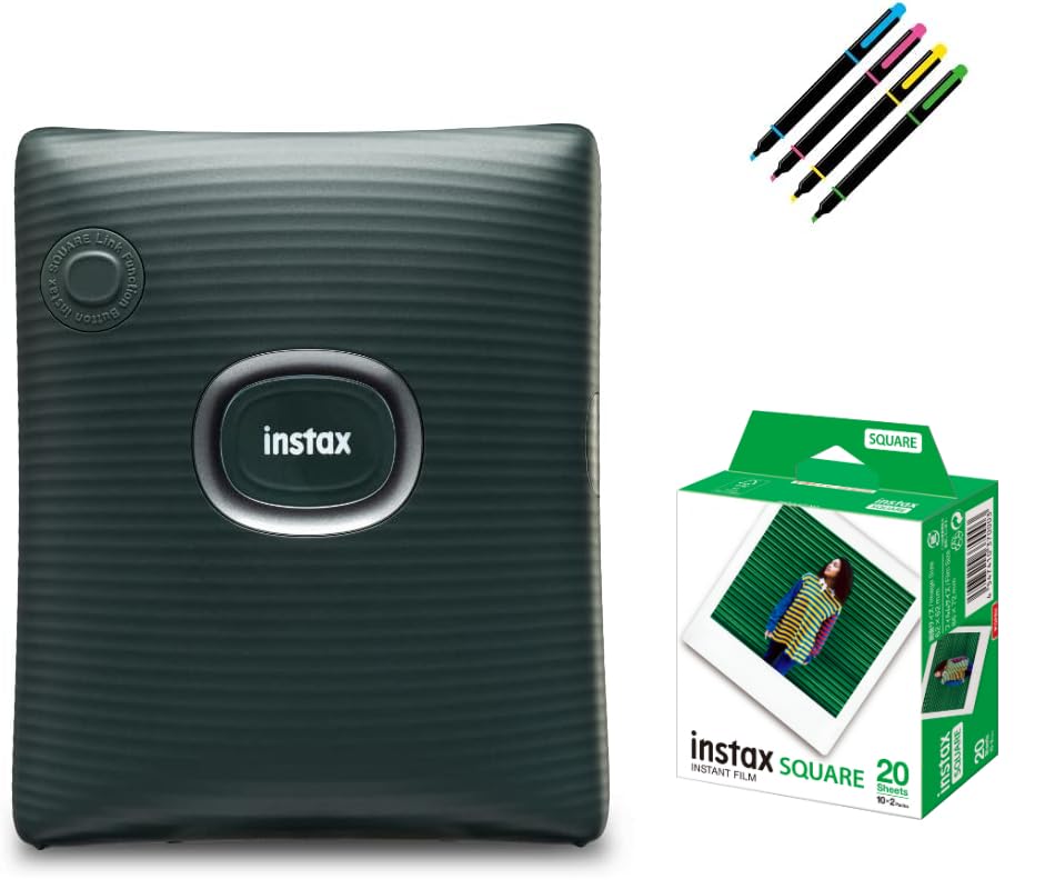 

Instax Square Link Square Link Square Instax sheets of film midnight (20 & pen, green)