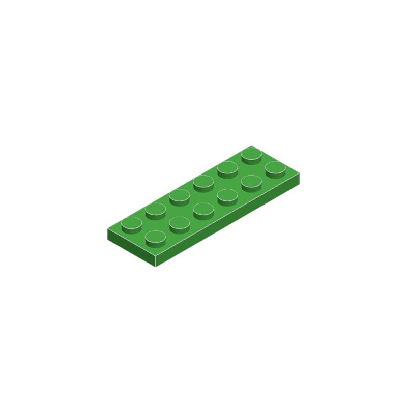 50g/29PCS 3795 2x6 Basic Building Blocks Moc Color Loose Parts Compatible with Bricks DIY Children's Toy Assembly