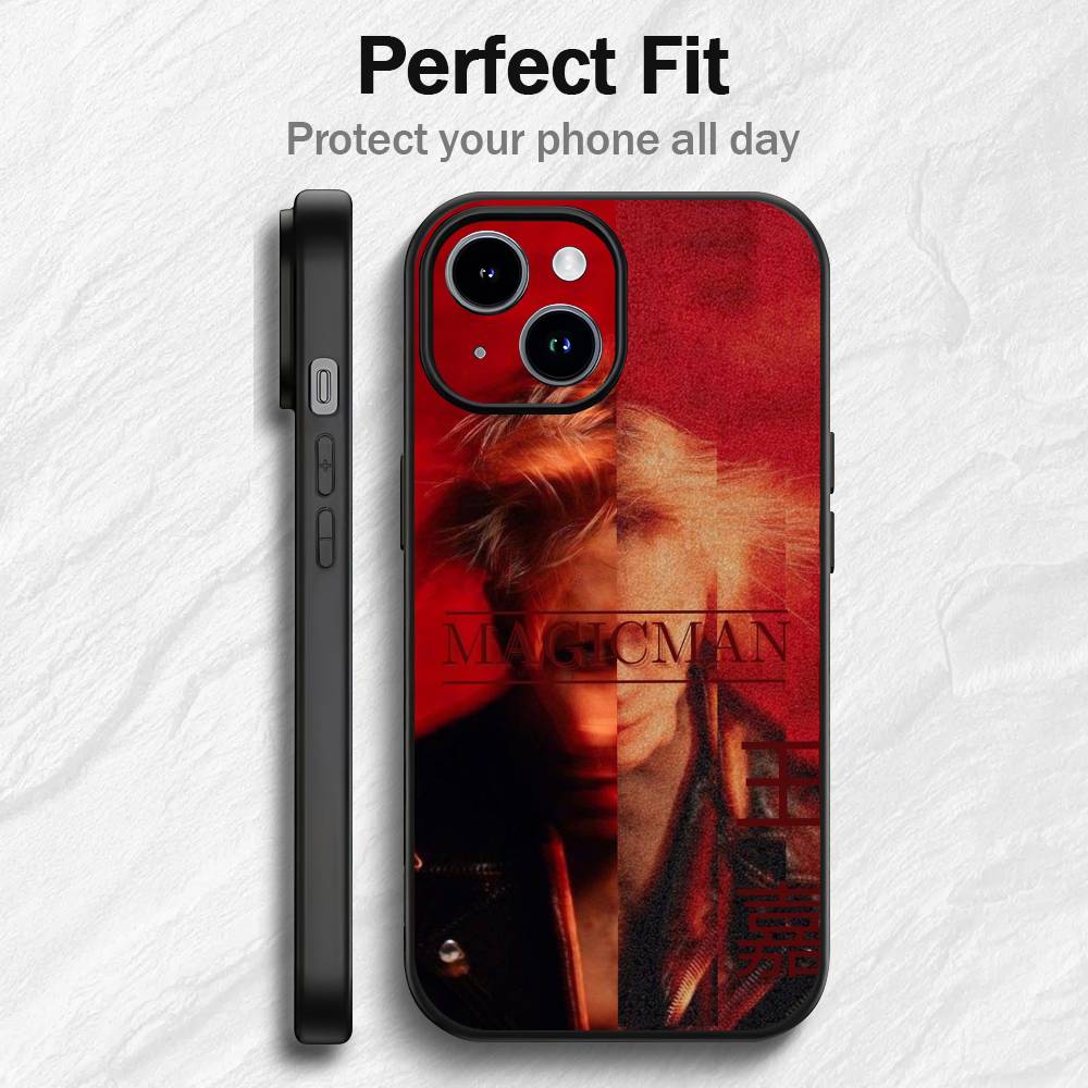 J-Jackson Wang Kpop Phone Case For IPhone12 13 14 15 16 17Pro Max Plus Classic Black Soft Shell iPhone15PRO
