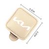 Leather Car Visor Glasses Clip For KIA Rio 5 Ceed Cerato K2 K3 K4 Sportage Picanto Optima Sorento Sunglasses Holder Accessories