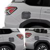 Fuel Tank Cap Trim Cover Compatible with Subaru Forester 2025,ABS Carbon Fiber Pattern Gas Fuel Door Cover Trim Scratch Cap,Exterior Fuel Tank Cap