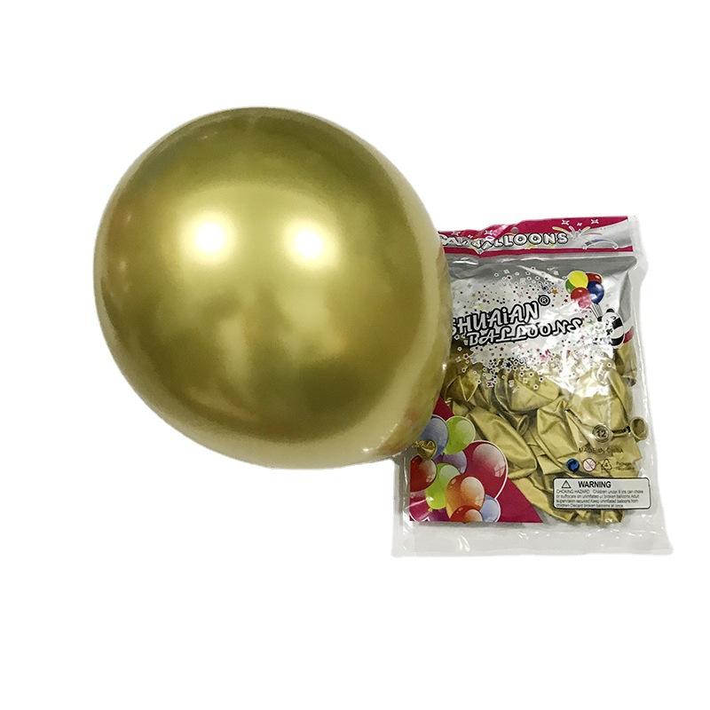 10 Zoll 1,8G Metallischer Latexballon Verdickter Bonbon Foto Hochzeitsfeier Dekoration Ballon
