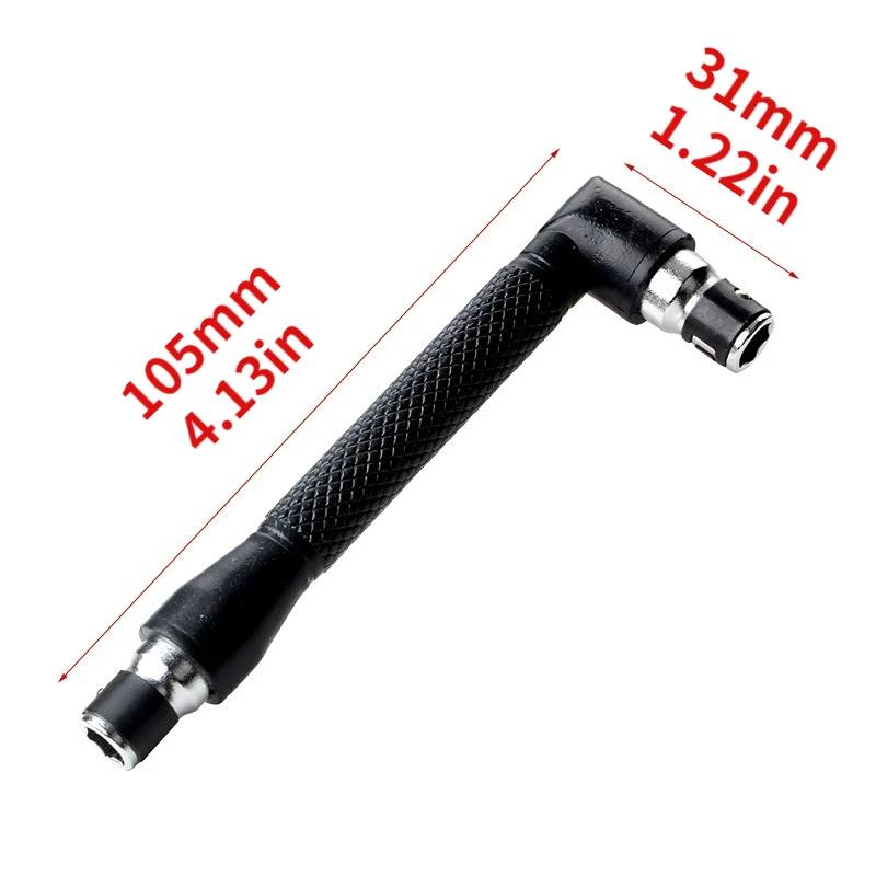 1pcs Compact L-Shape Socket Wrench - Versatile, Durable Metal Tool for Improved Torque & Ease of Use