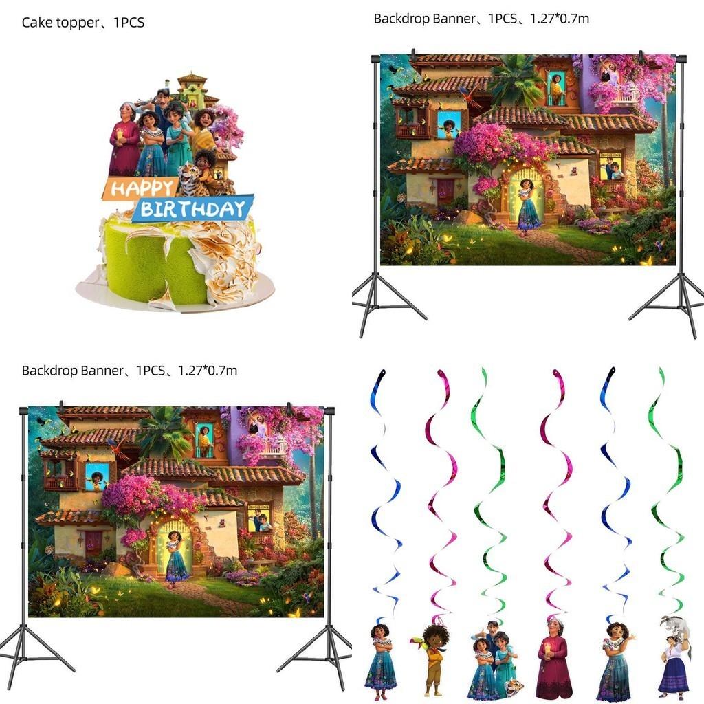 Vibrant Encanto Party Decorations Set- Make Your Child's Birthday Memorable!