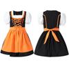 Kind Traditionelles Bayerisches Dirndl Kleid Deutsches Oktoberfest Mädchen Kostüm Kinder Bierfest Dirndl Cosplay